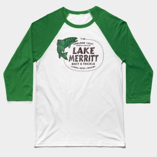 Lake Merritt Bait & Tackle Baseball T-Shirt